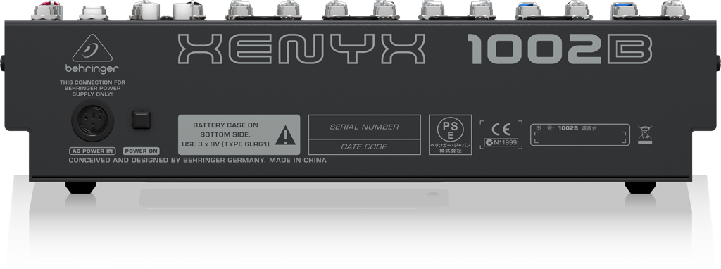 1002B XENYX - 製品一覧 - ベリンガー公式ホームページ