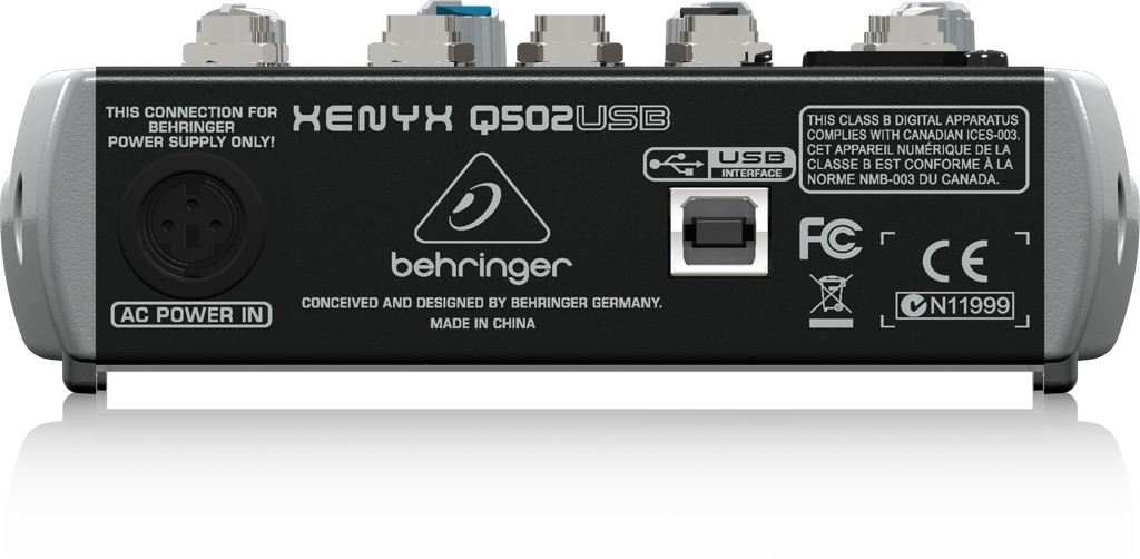 Q502USB XENYX - 製品一覧 - ベリンガー公式ホームページ
