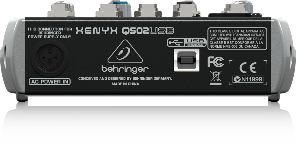 Behringer Xenyx Q502USB オーディオミキサー