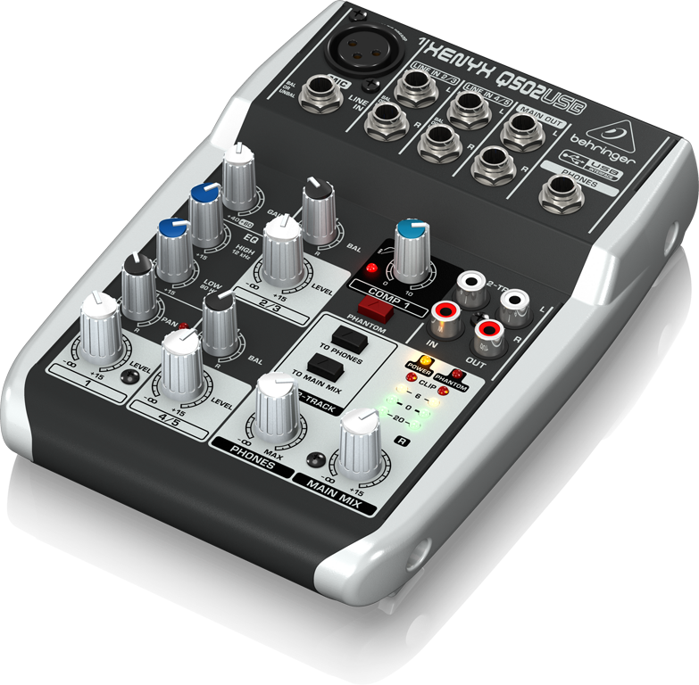 Behringer Xenyx Q502USB オーディオミキサー