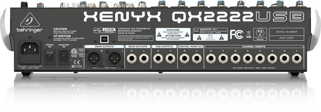 Behringer Xenyx qx2222usb khxv5rg