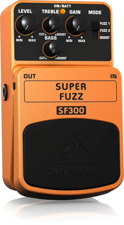 SF300 SUPER FUZZ - 製品一覧 - ベリンガー公式ホームページ