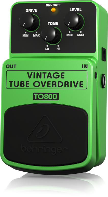 TO800 VINTAGE TUBE OVERDRIVE - 製品一覧 - ベリンガー公式ホームページ