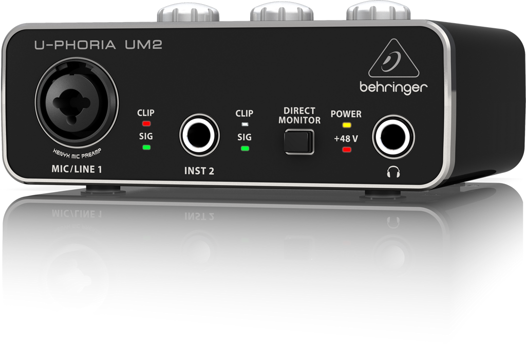 BEHRINGER UM2 U-PHORIA USBオーディオインターフェイス