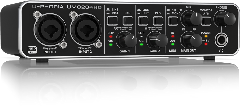 behringer U-PHORIA UMC204HD