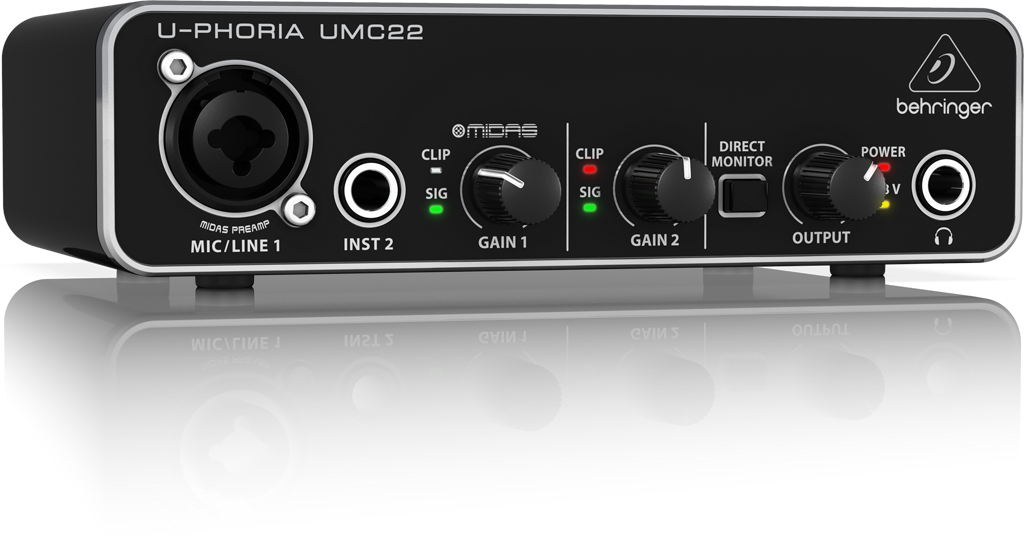 【値下】Behringer ベリンガー UMC22 U-PHORIA