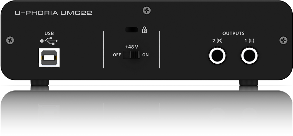 behringer UMC22 U-PHORIA オーディオインターフェース