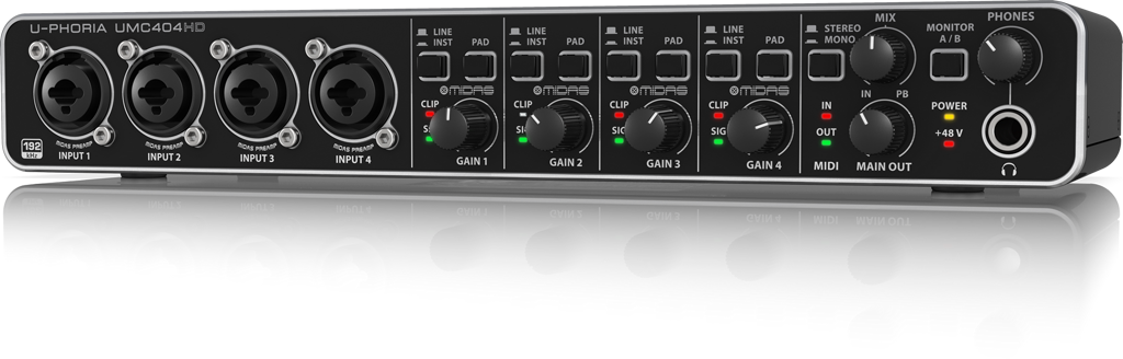Behringer UMC404HD Interface Audio 