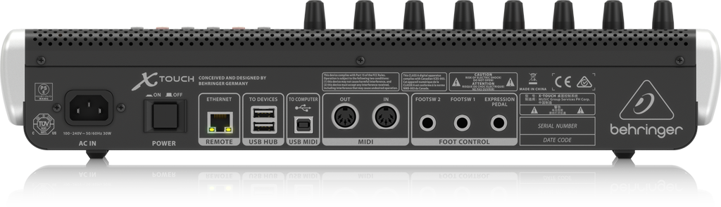 BEHRINGER X-TOUCH イーサネットUSB MIDIインターフェース