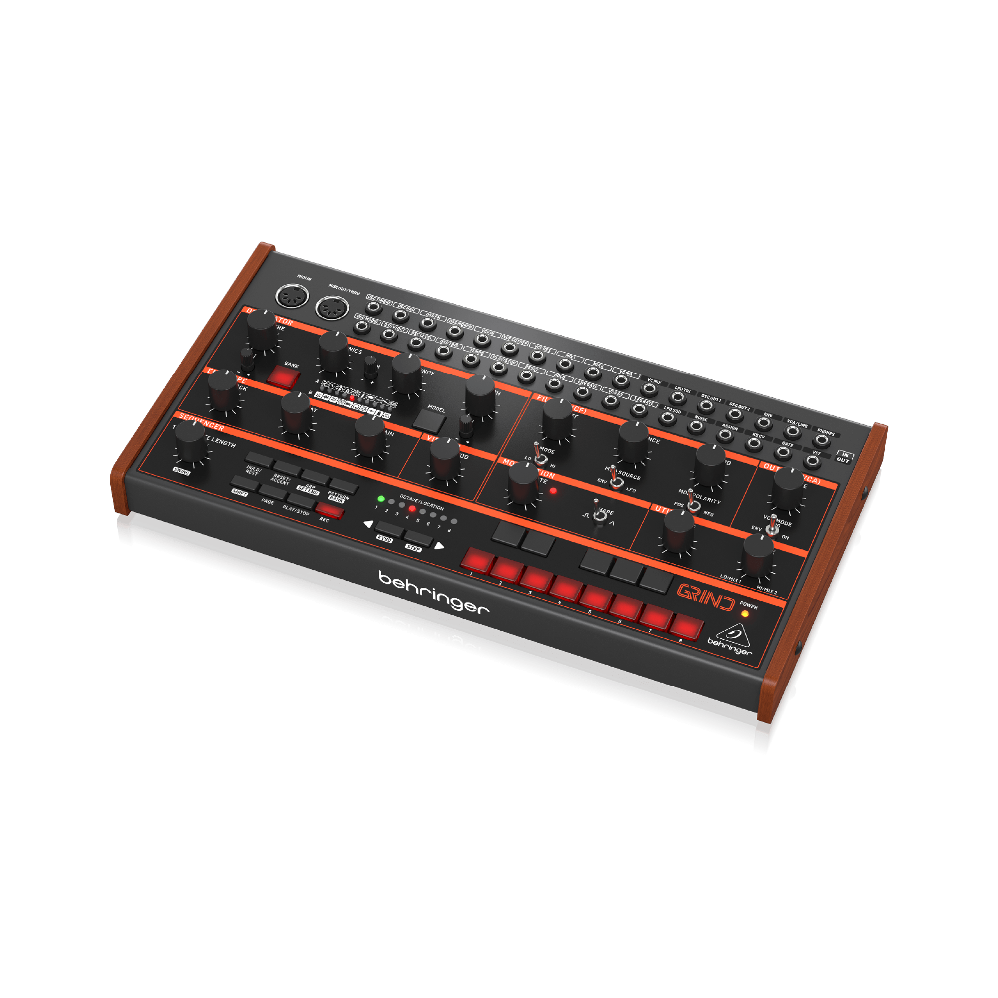 Behringer GRIND ハイブリッドセミモジュラーシンセサイザー BEHRINGER GRIND ハイブリッドセミモジュラーシンセサイザー