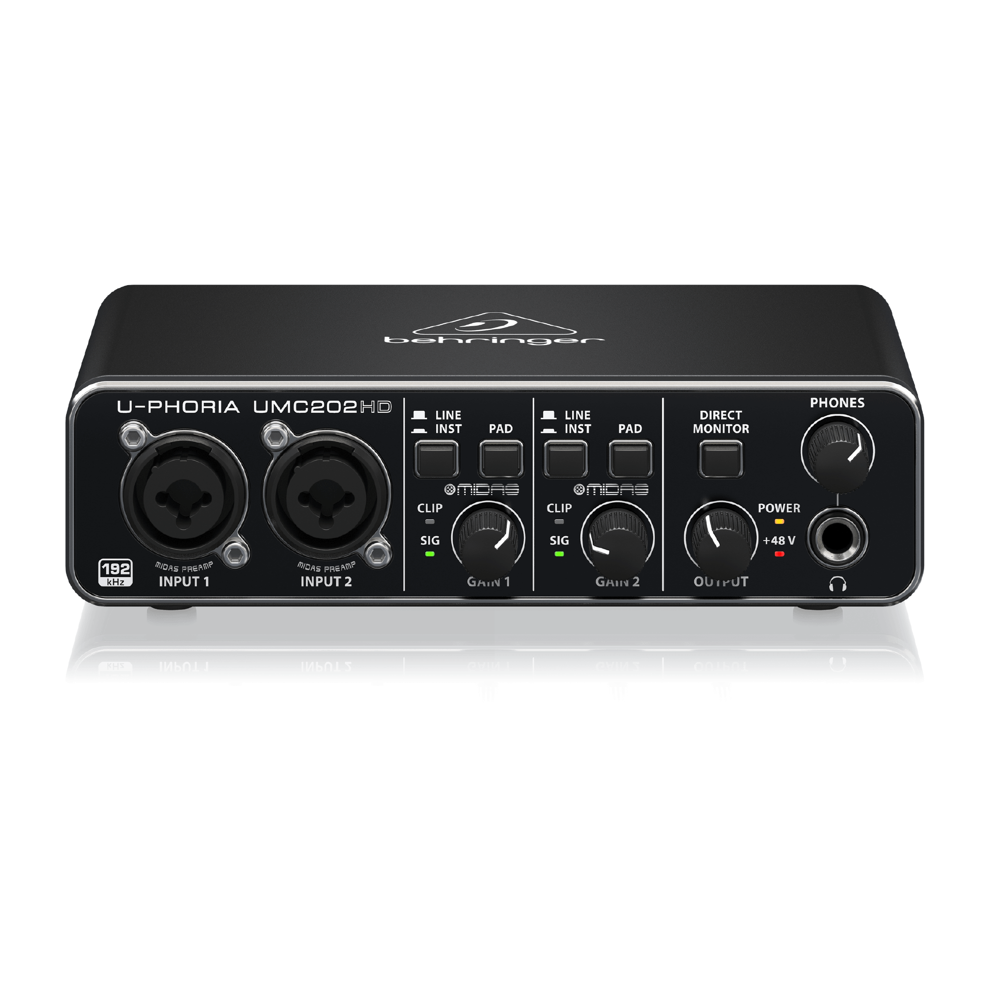 UMC202HD BEHRINGER ( ベリンガー ) BEHRINGER（ベリンガー）USBオーディオインターフェース
