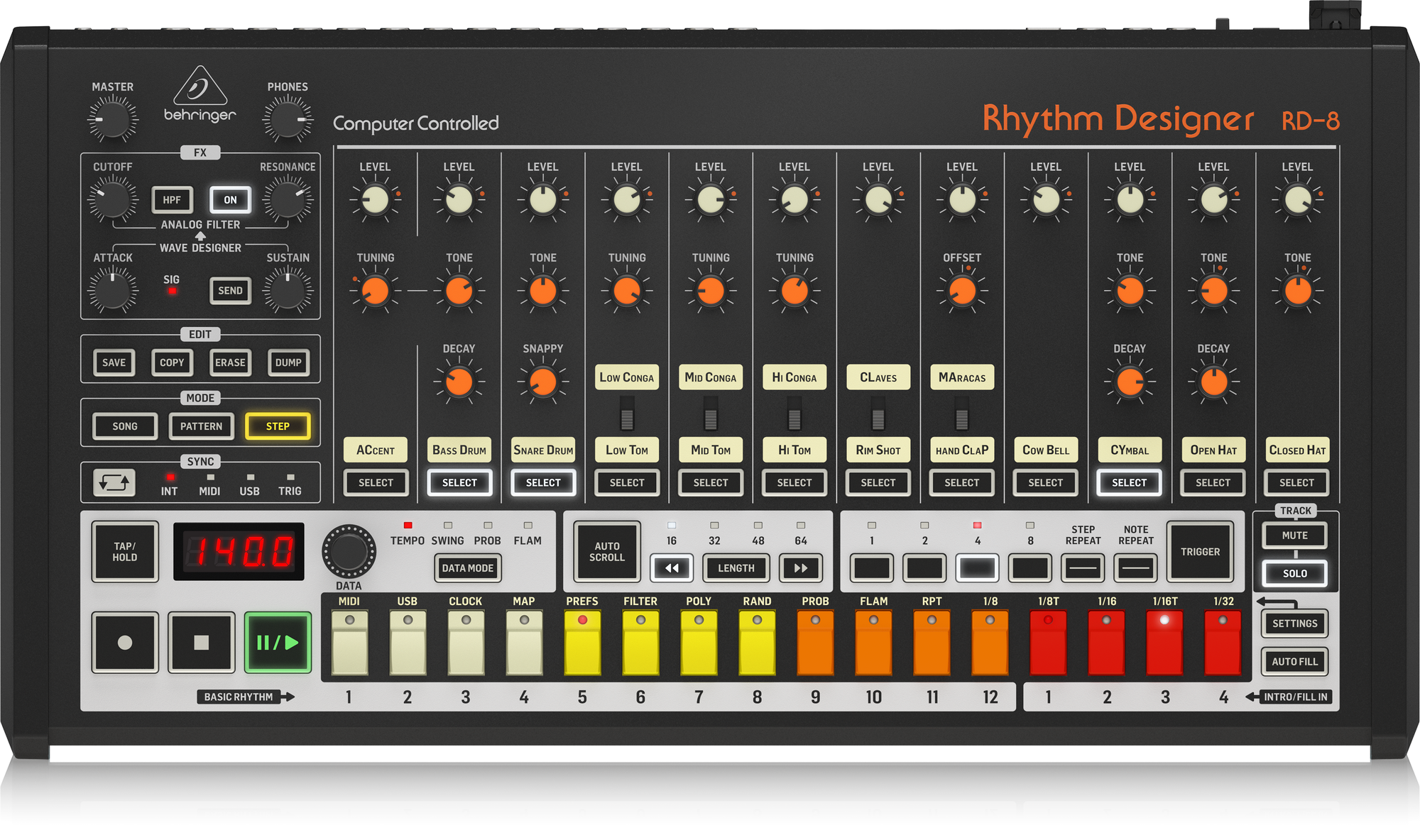 BEHRINGER RD-8 RHYTHM DESIGNER リズムマシン